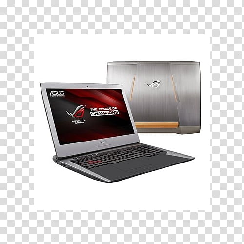 Laptop, Gaming Notebookg752 Series, Asus Rog Gl752, Nvidia Geforce Gtx 1060, Hard Drives, Samsung 960 Pro Ssd, Solidstate Drive, M2 transparent background PNG clipart