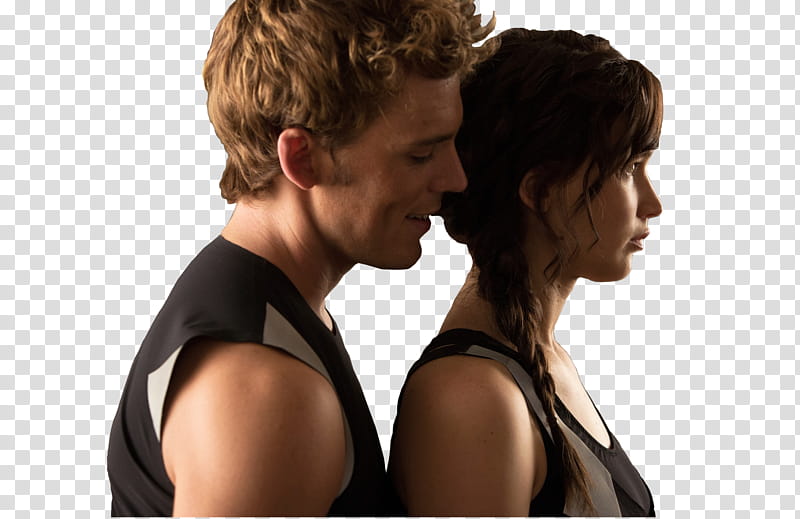Finnick and Katniss Catching fire transparent background PNG clipart