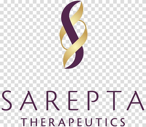 Sarepta Therapeutics Text, Logo, Nasdaqsrpt, Eteplirsen, Corporation, Duchenne Muscular Dystrophy, Press Release, Purple transparent background PNG clipart
