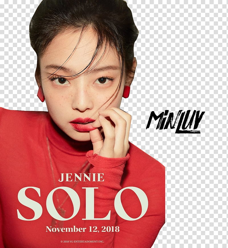 Jennie SOLO, Jennie Solo transparent background PNG clipart