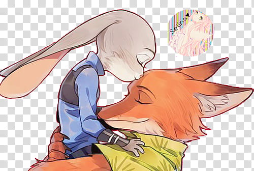 Render Nick and Judy zootopia  transparent background PNG clipart