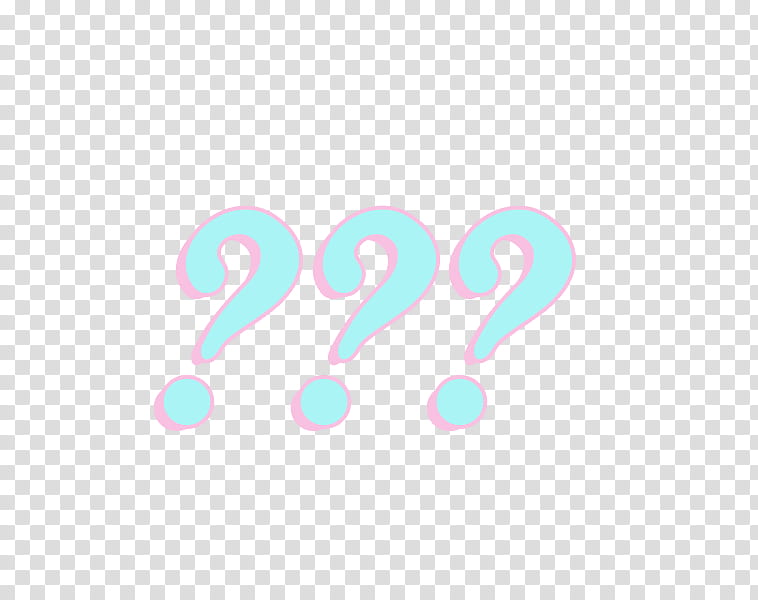 , three question marks illustration transparent background PNG clipart