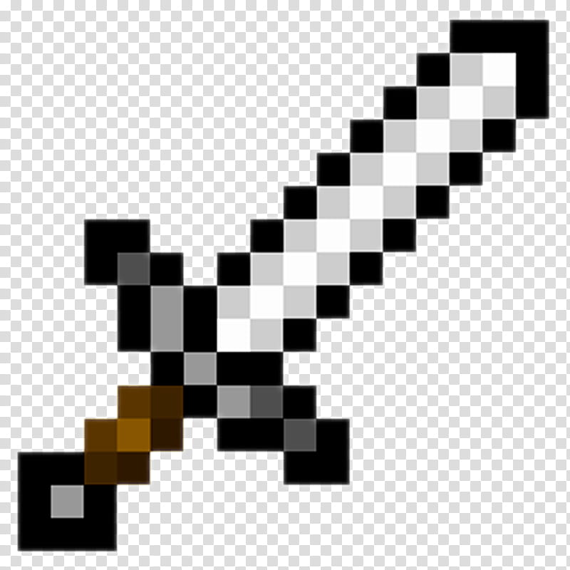 Minecraft Sword Black Background