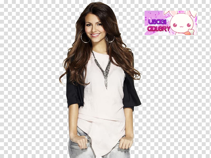 Famous People, Victoria Justice transparent background PNG clipart