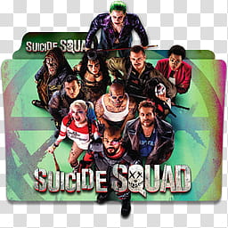 Suicide Squad  Folder Icon Mega Pack, Suicide Scuad v x transparent background PNG clipart