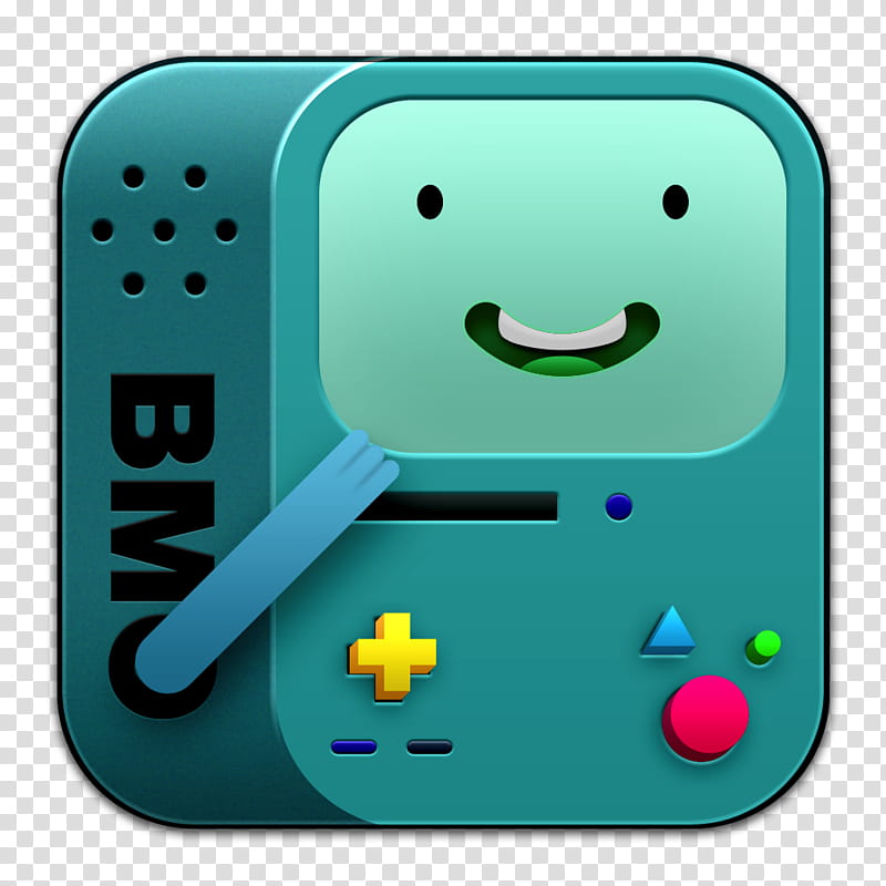 Flurry BMO, teal BMO handheld game console illustration transparent background PNG clipart