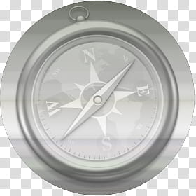 Aluminium Icon Set, Safari Aluminium, round silver compass icon transparent background PNG clipart