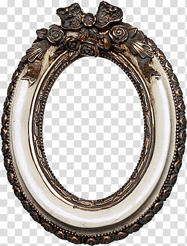 oval vintage frame png