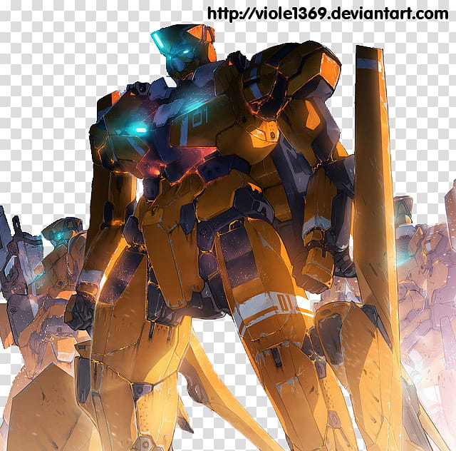 three yellow shape shifting robots transparent background PNG clipart