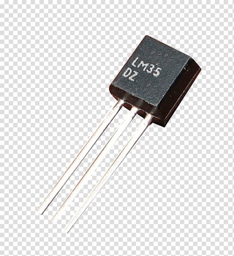 Lm35 Transistor, Sensor, Temperature, Arduino, Integrated Circuits Chips, Electronics, Thermistor, Electric Potential Difference transparent background PNG clipart
