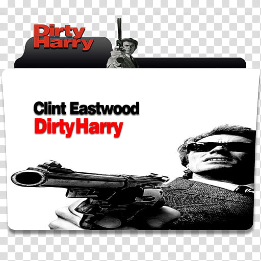 Dirty Harry icon folder collection transparent background PNG clipart