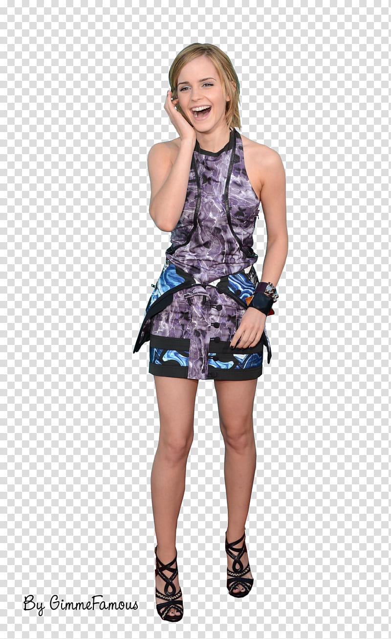 Emma Watson MTV Movie Awards Red Carpet transparent background PNG clipart