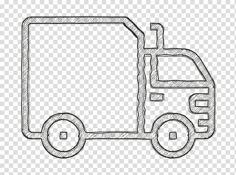 Car icon Movement icon Truck icon, Vehicle, Line Art, Auto Part, Coloring Book transparent background PNG clipart