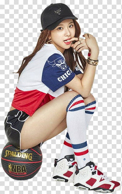 TWICE Chaeyoung NBA Style transparent background PNG clipart