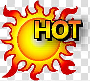 The AOL Weather Icon Collection, Hot transparent background PNG clipart