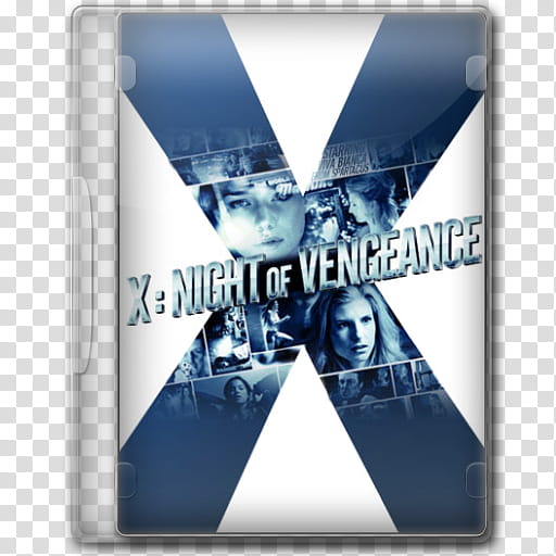 the BIG Movie Icon Collection XYZ, X Night of Vengeance transparent background PNG clipart