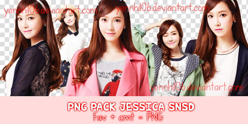 JESSICA SNSD transparent background PNG clipart