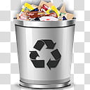 Recycle Bin icon transparent background PNG clipart