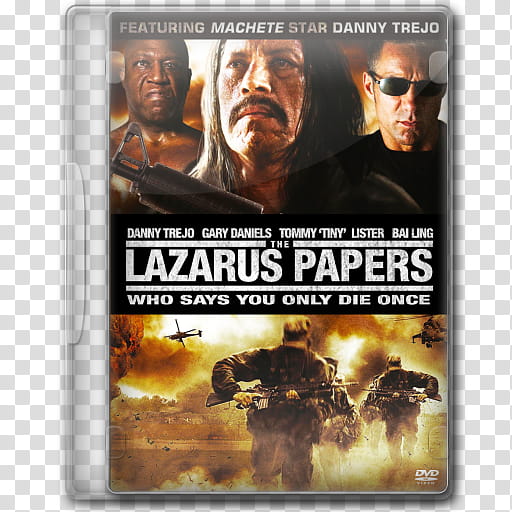 the BIG Movie Icon Collection L, The Lazarus Papers transparent background PNG clipart
