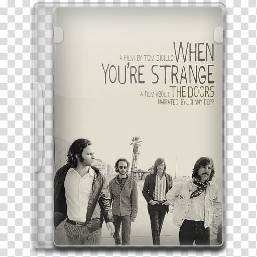 Movie Icon Mega , The Doors, When You're Strange, When You're Strange the Doors case transparent background PNG clipart