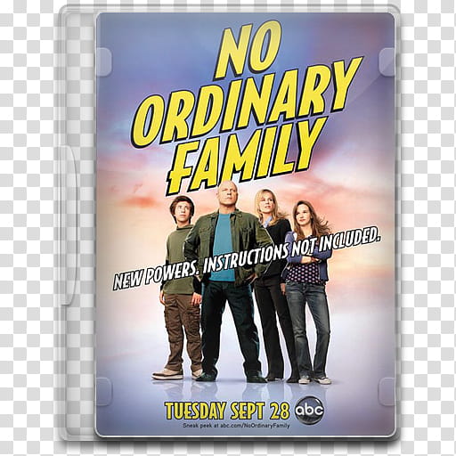 TV Show Icon , No Ordinary Family transparent background PNG clipart