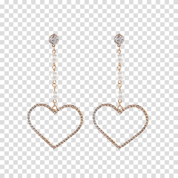 Silver Star, Earring, Pearl, Jewellery, Imitation Pearl, Imitationsperle, Heart Dangle Earrings, Gold transparent background PNG clipart