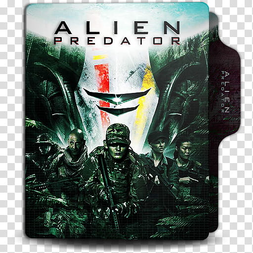 Alien Predator  folder icon, Templates  transparent background PNG clipart