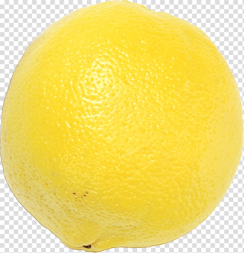 lemon yellow citrus fruit sweet lemon, Watercolor, Paint, Wet Ink, Citron, Meyer Lemon, Plant, Persian Lime transparent background PNG clipart