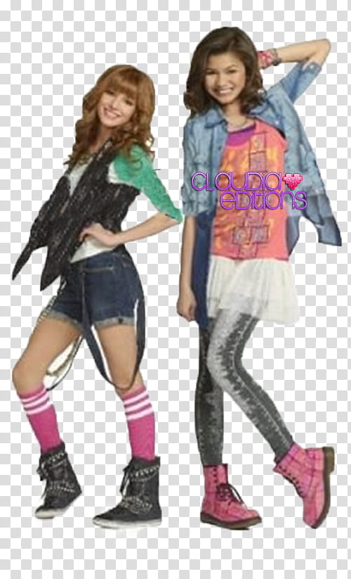 Zendaya and Bella transparent background PNG clipart