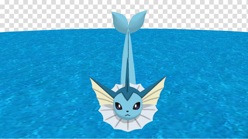 MMD Vaporeon XY (DL) transparent background PNG clipart