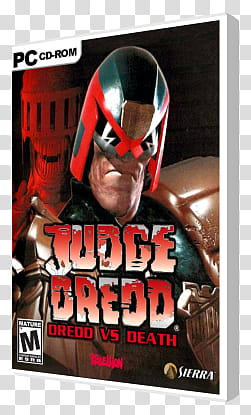 CD Games Icons, judge dredd transparent background PNG clipart