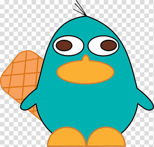 Perry the platypus illustration transparent background PNG clipart