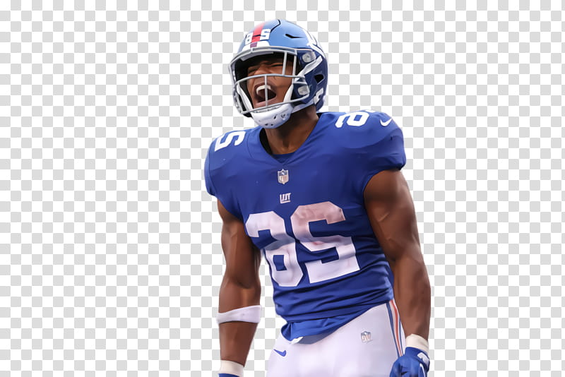 American Football, Saquon Barkley, Sport, Face Mask, American Football Helmets, Tshirt, Sports, Jersey transparent background PNG clipart