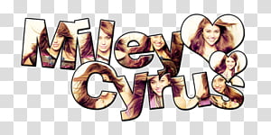 Texto Miley Cyrus transparent background PNG clipart thumbnail