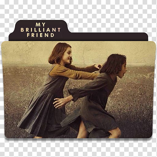 My Brilliant Friend L amica Geniale Folder Icon, My Brilliant Friend (L'amica Geniale) Design  transparent background PNG clipart