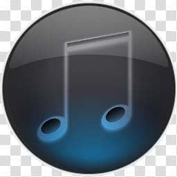 Inner Blue Circle, music note icon transparent background PNG clipart