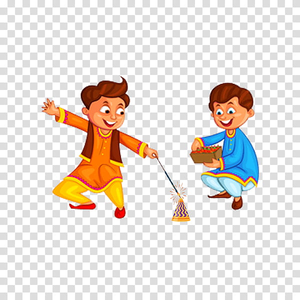 Diya Diwali, Firecracker, Fireworks, Boy, Sparkler, Child, Cartoon, Line Art transparent background PNG clipart