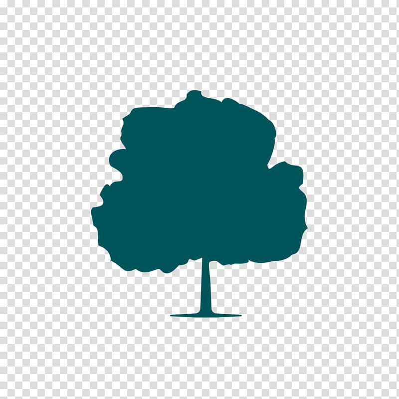 Woody Silhouette, Desktop , Teal, Tree, Computer, Leaf, Meter, Woody Plant transparent background PNG clipart
