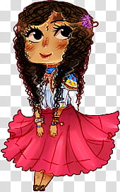 Small Malta Page Doll transparent background PNG clipart