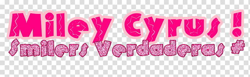 Miley Cyrus Smilers Verdaderas transparent background PNG clipart