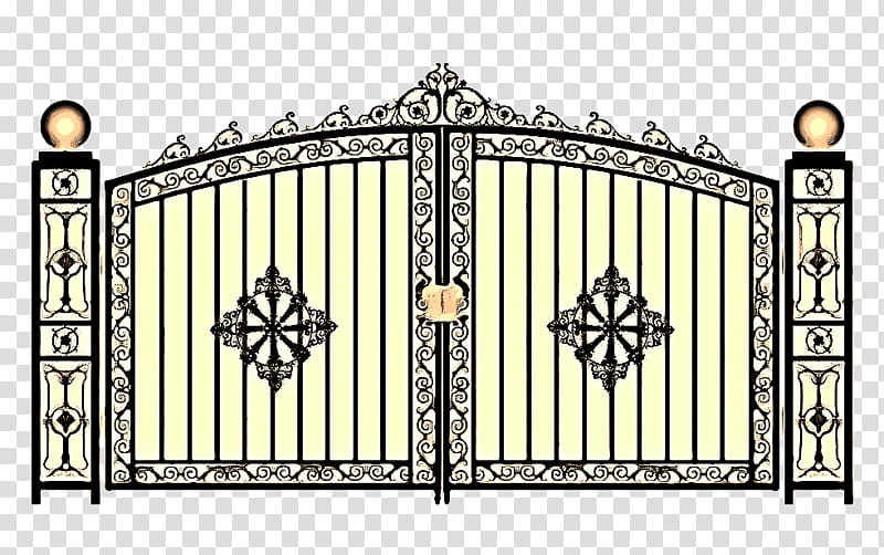 Fence, Window, Wrought Iron, Gate, Door, Grille, Guard Rail, Stainless Steel transparent background PNG clipart