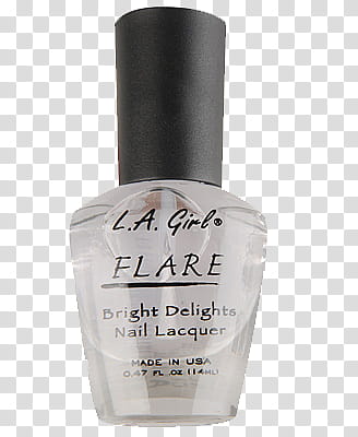  ml L.A. Girl Flare bright delights nail lacquer made in USA transparent background PNG clipart