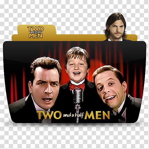 TV Folder Icons ColorFlow Set , Two And A Half Men , Two and a half men folder transparent background PNG clipart