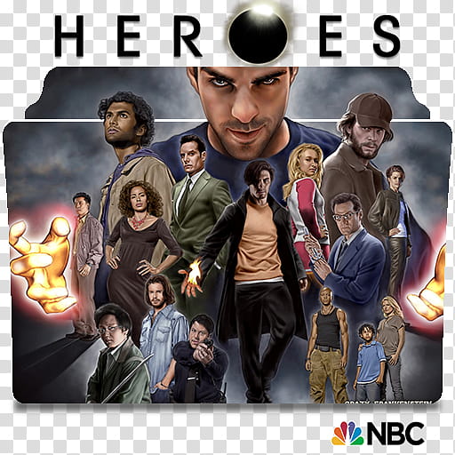 Heroes series and season folder icons, Heroes ( transparent background PNG clipart