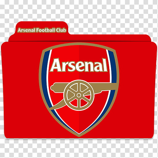 English PL Season Folder Icons , Arsenal Football Club Folder transparent background PNG clipart