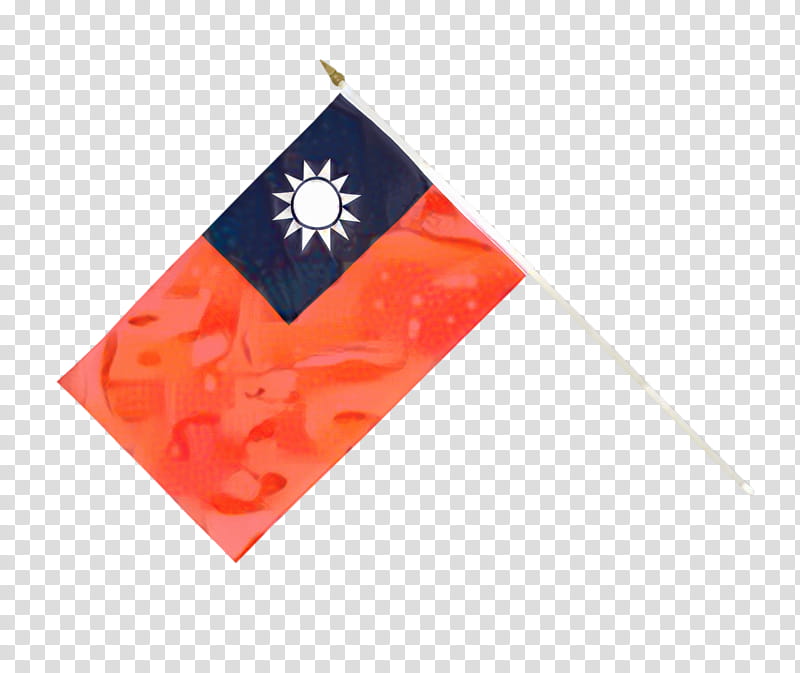 Flag, Orange, Triangle, Red Flag transparent background PNG clipart