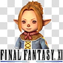 FFXI icon set, FFXI Tarutaru female, Final Fantasy XI character illustration transparent background PNG clipart
