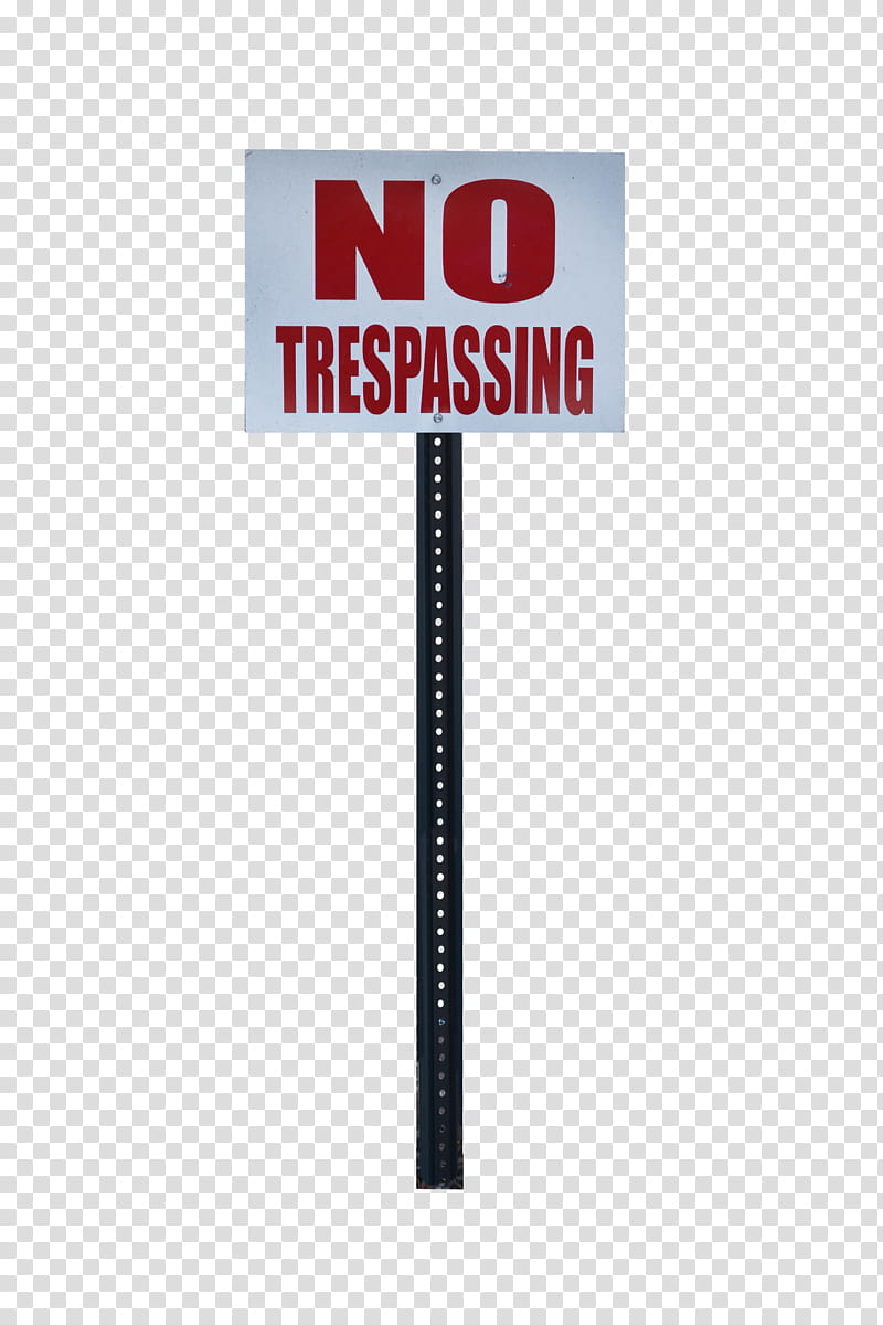 NO TRESPASSING Street Sign , no trespassing sign transparent background PNG clipart