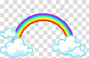 WATCHERS GRACIASS, rainbow transparent background PNG clipart