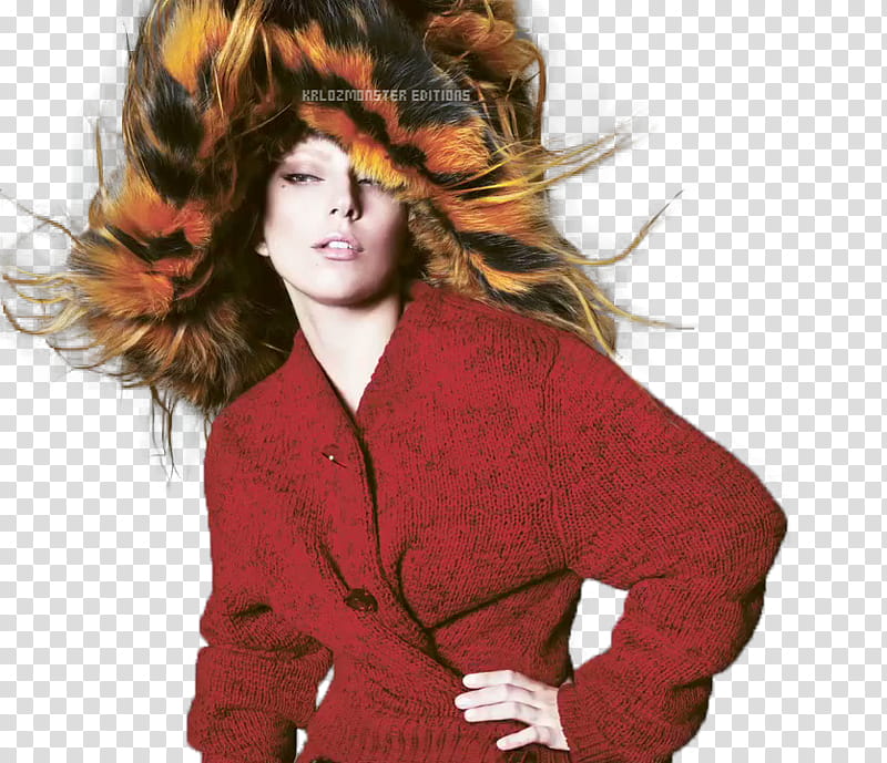 Lady Gaga Vogue,  transparent background PNG clipart